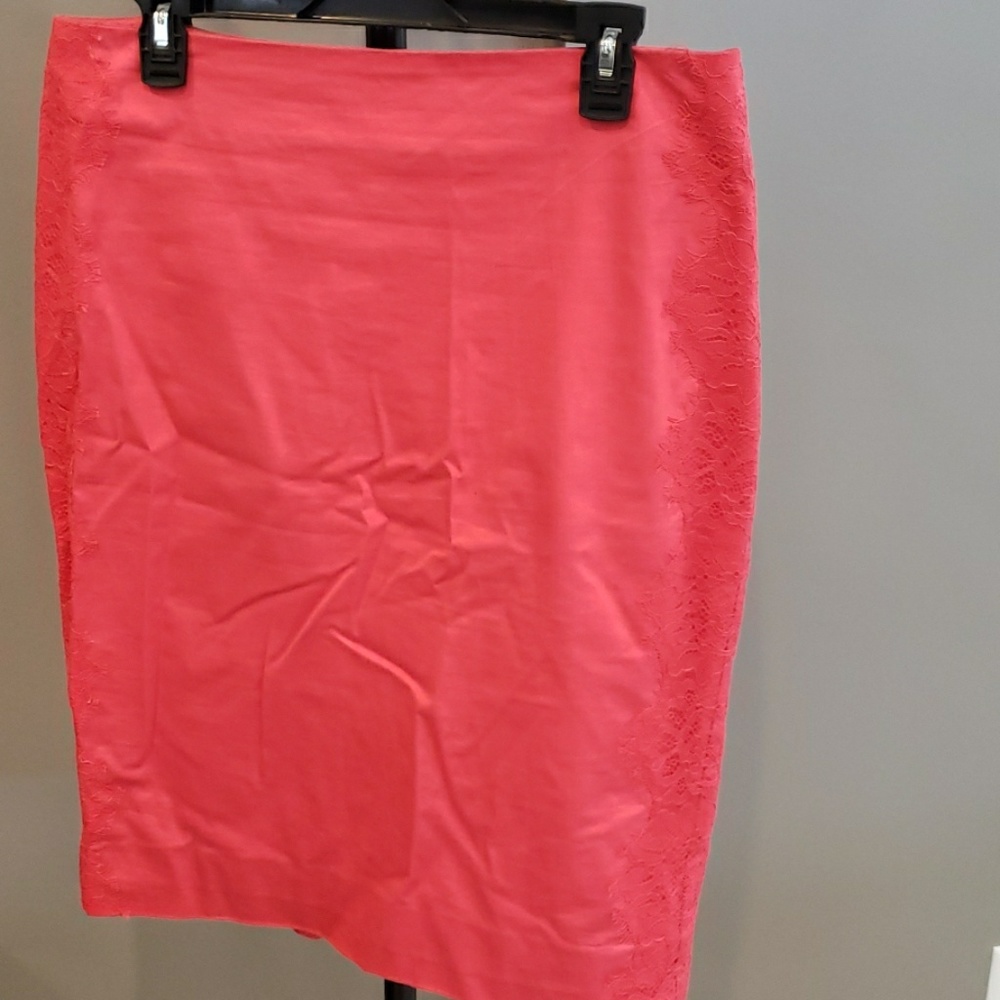 Womens skirt, New York&Co, Size 10, Coral